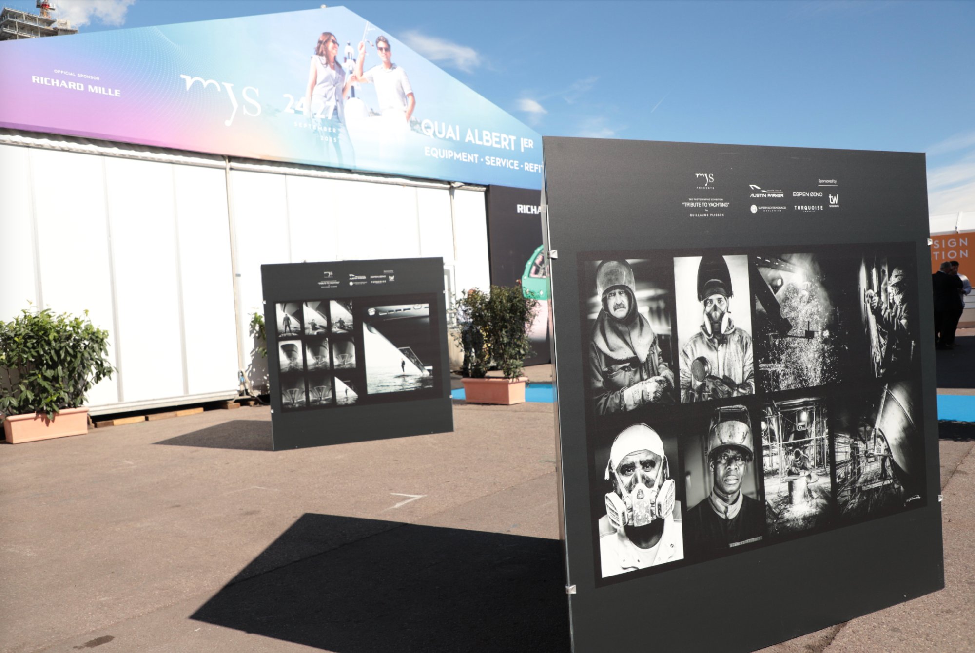 Guillaume Plisson — Tribute to Yachting exhibition at Monaco Yacht Show 2025